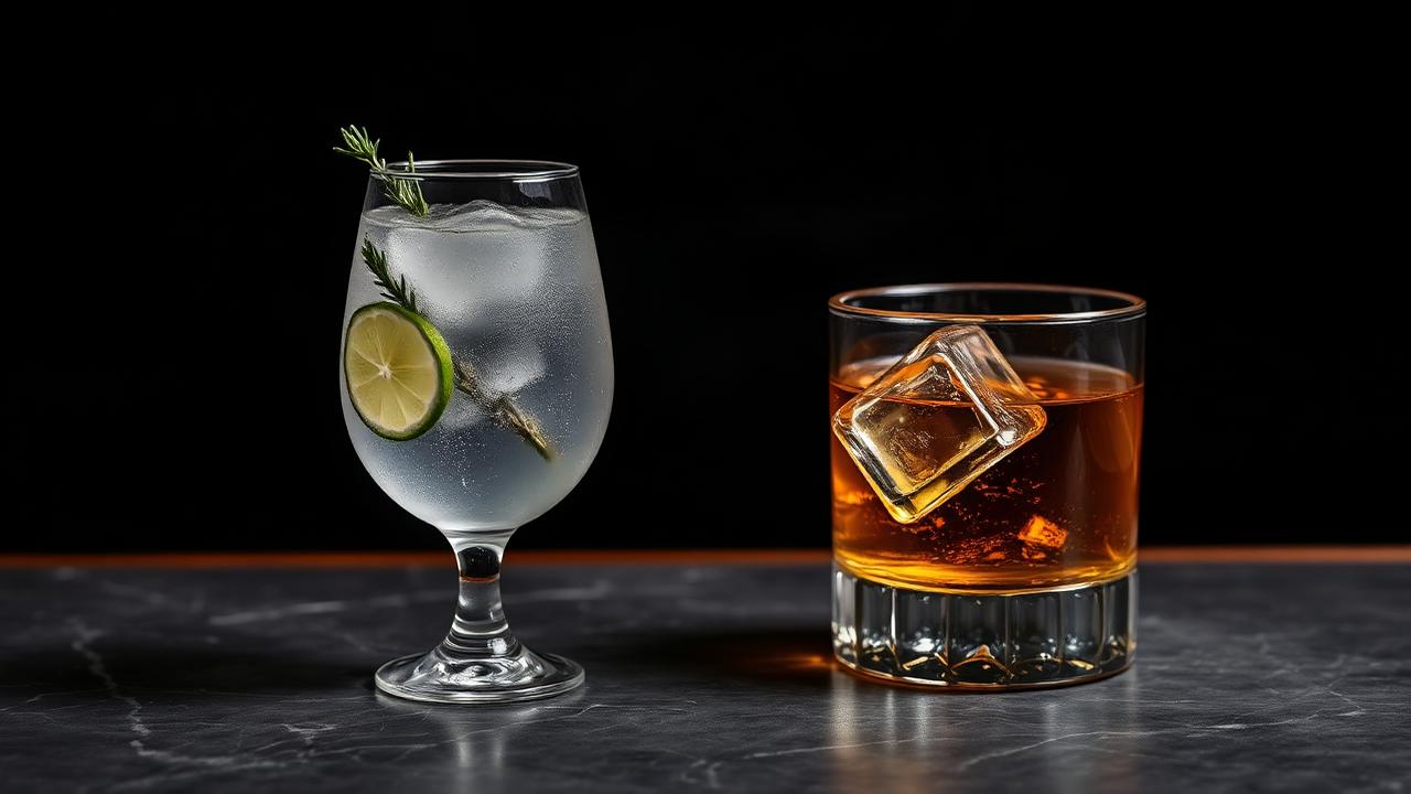 Gin / Whiskey Lite